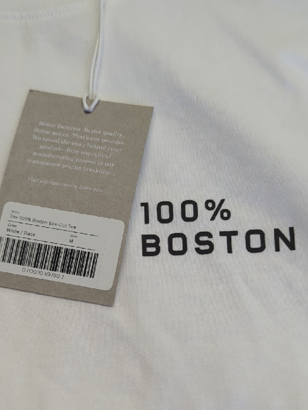 EVERLANE The '100% Boston' Box Cut Tee